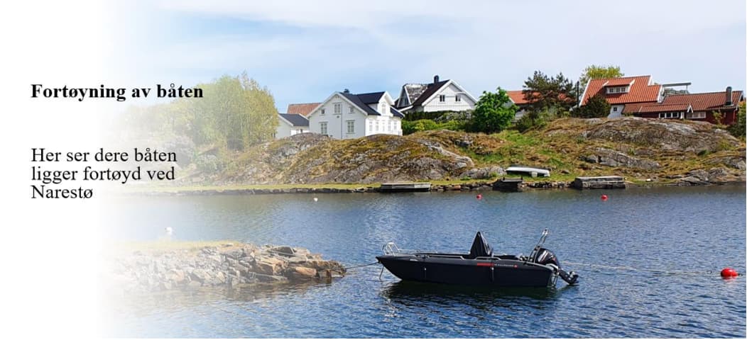 Fortøyning av båten